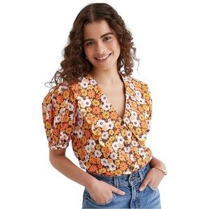 Résumé Top Orange Size 40EU (Medium)